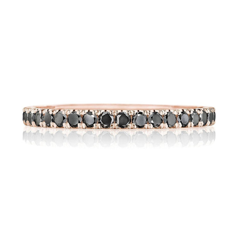 String of Black Diamonds Ring