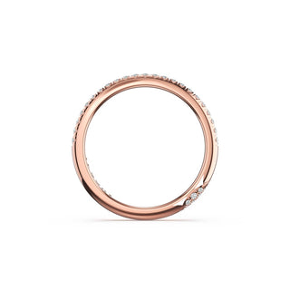 Pavé Diamond Wedding Band