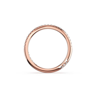 Pavé Diamond Wedding Band