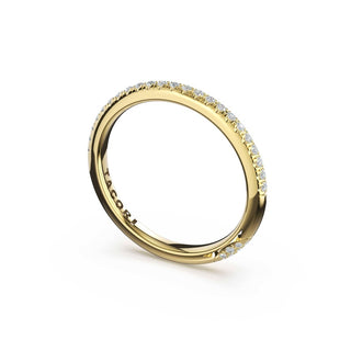 Pavé Diamond Wedding Band
