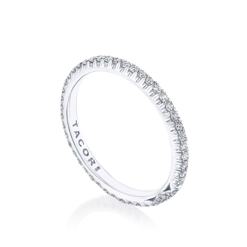 Pavé Diamond Wedding Band