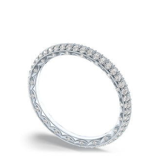 Knife Edge Wedding Band