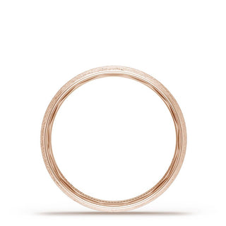 Classic Rounded in Brushed Finish Wedding Band