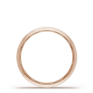 Classic Rounded in Brushed Finish Wedding Band
