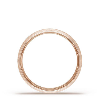 Classic Rounded in Brushed Finish Wedding Band