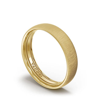 Classic Rounded in Satin Finish Wedding Band