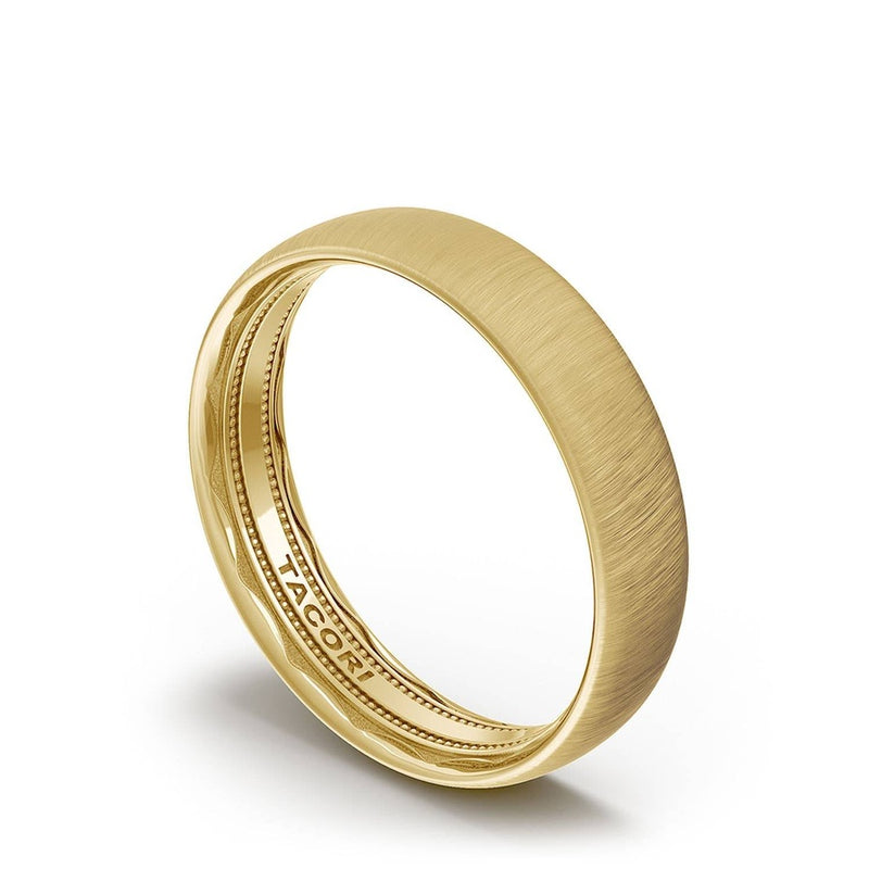 Classic Rounded in Satin Finish Wedding Band