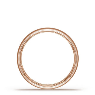 Classic Rounded in Satin Finish Wedding Band