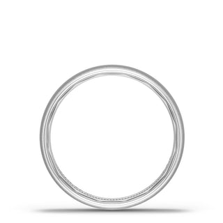 Classic Rounded in Satin Finish Wedding Band