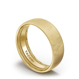 Classic Rounded in Satin Finish Wedding Band