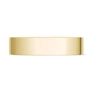 Classic Flat in High Polish Finish Wedding Band