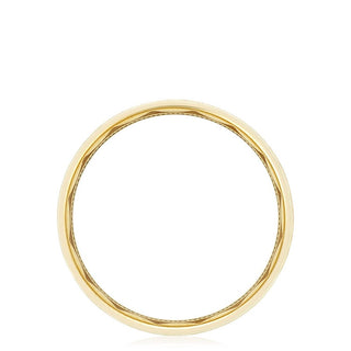 Classic Bevel Edge in Brushed Finish Wedding Band