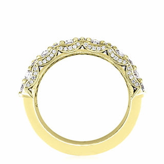 Marquise and Pear Mosaic Band