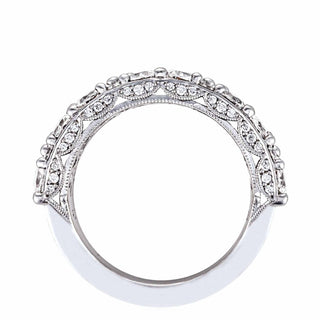 East West Marquise and Pear Mosaic Band