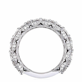 East West Marquise and Pear Mosaic Band