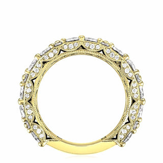 East West Marquise and Pear Mosaic Band