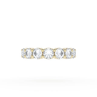 Round Cut Diamond Eternity Band in 14kt White Gold