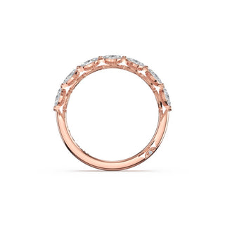 Diamond Eternity Band in 14kt Rose Gold
