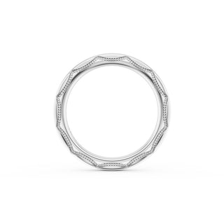 High Polish Wedding Band in 14kt Yellow Gold
