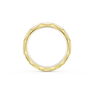 High Polish Wedding Band in 14kt Yellow Gold