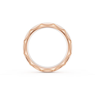 High Polish Wedding Band in 14kt Yellow Gold