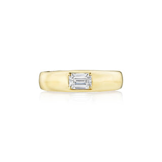 Domed Diamond Ring - 0.52ct