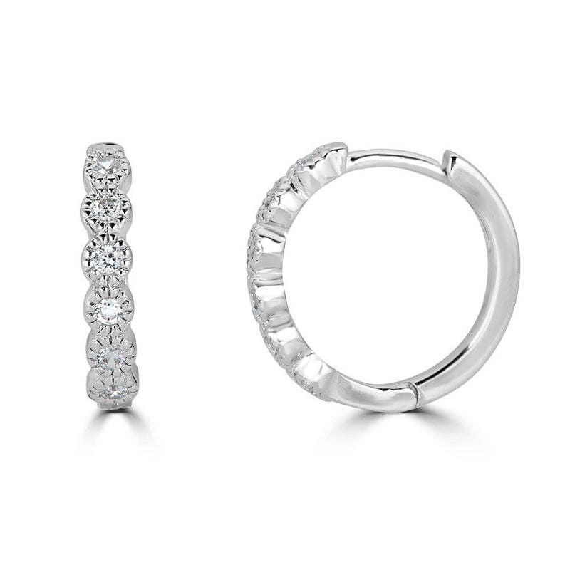 12=.12CTW I1 HI 14KW BEZEL HOOPS