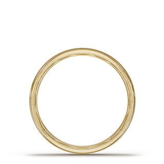 Classic Rounded in High Polish Finish Wedding Band