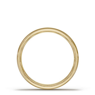 Classic Rounded in High Polish Finish Wedding Band