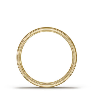 Classic Rounded in High Polish Finish Wedding Band