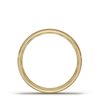 Classic Rounded in High Polish Finish Wedding Band
