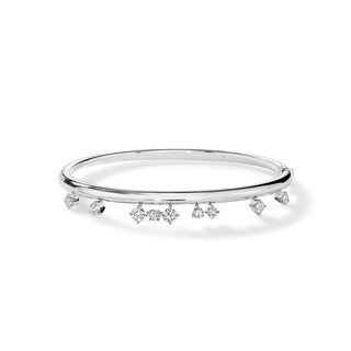 Hearts on Fire Barre Floating Diamond Bangle UU2834 : 1.00 : 5244 : 18KR : GH/VS
