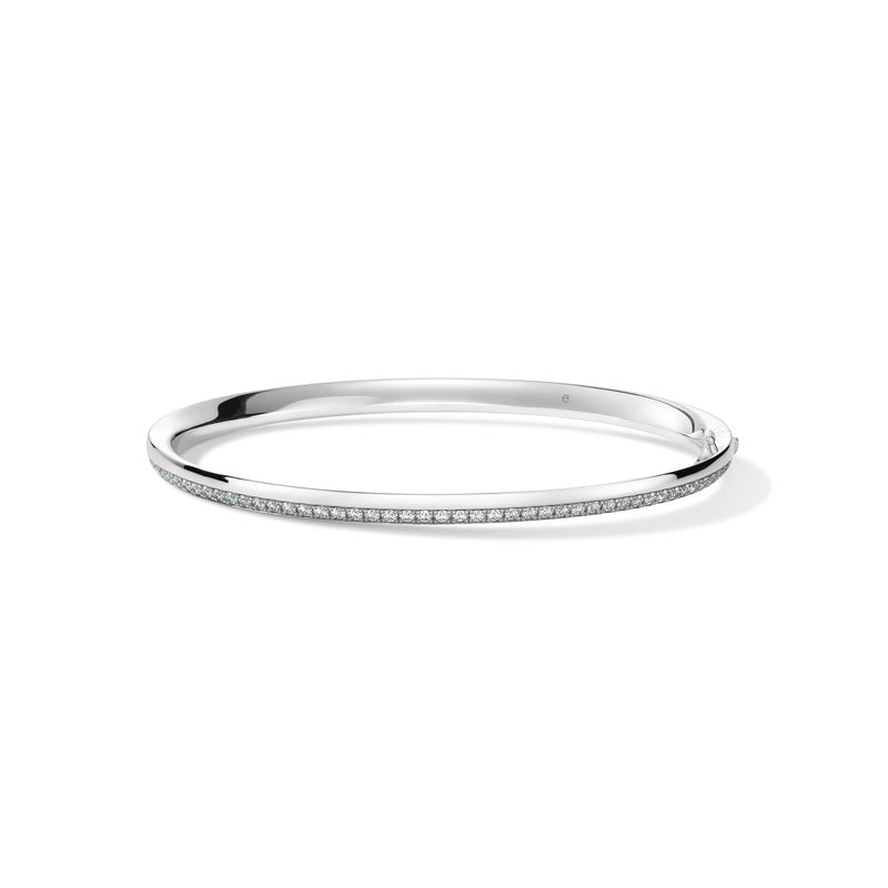 Hearts On Fire Barre PavÃ© Bangle UU2836 : 0.70 : 5648 : 18KY : GH/VS