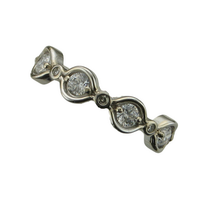 5 STONE 14KW FAMILY RING