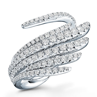 Hearts On Fire Vela Cocktail Ring UU2652 : 0.90 : 7.00 : 18KY : GH/VS
