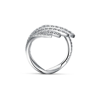 Hearts On Fire Vela Cocktail Ring UU2652 : 0.90 : 6.50 : PLAT : GH/VS