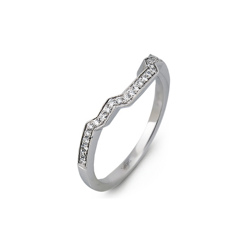 Simon G Wedding Band Lp2061-b