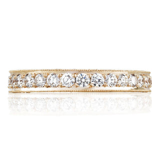 Pavé Diamond Wedding Band in 14kt Rose Gold