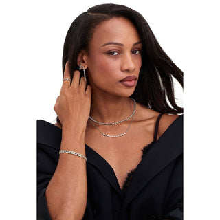 Pear Diamond Drop Earrings in 14kt White Gold