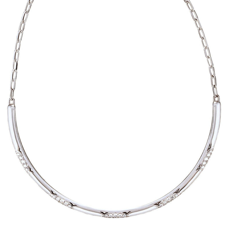 360° Collar in 14kt White Gold