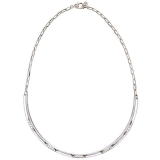 360° Collar in 14kt White Gold