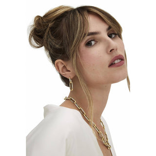 Large Link Necklace in 14kt Yellow Gold