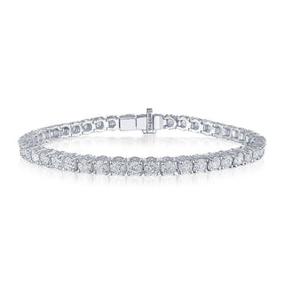 Diamond Tennis Bracelet in 14kt White Gold
