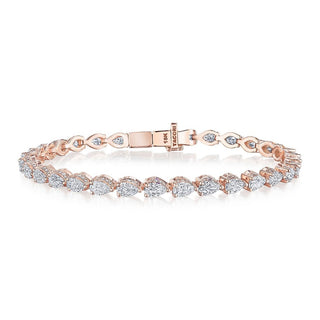 Diamond Tennis Bracelet in 14kt Rose Gold