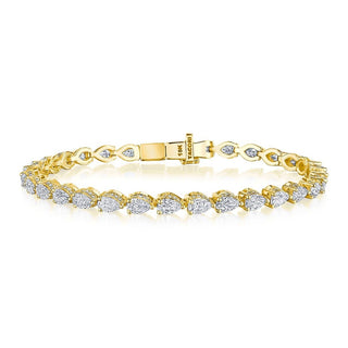 Diamond Tennis Bracelet in 14kt Yellow Gold