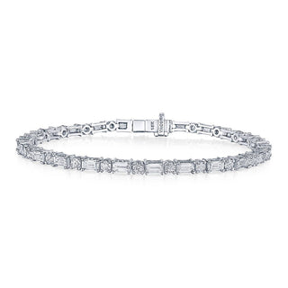 Diamond Tennis Bracelet in 14kt White Gold