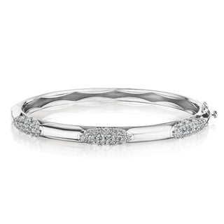 Bangle, Pulse Diamond, 5.5mm in 14kt White Gold