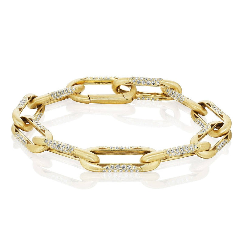 Large Link Bracelet in 14kt Yellow Gold