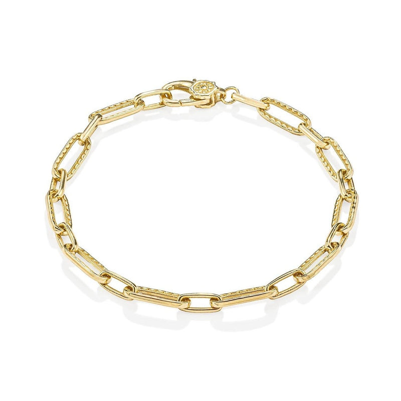 Link Bracelet in 14kt Yellow Gold
