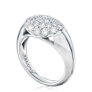Dome Ring, Bold in 14kt White Gold